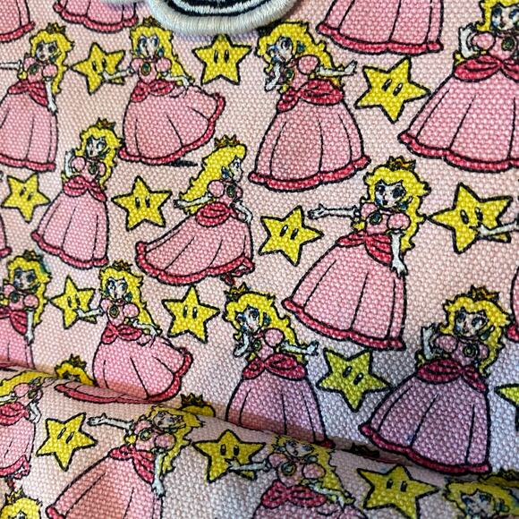 Vans x Nintendo Princess Peach Backpack Limited Collab super Mario bros bookbag - Picture 8 of 11